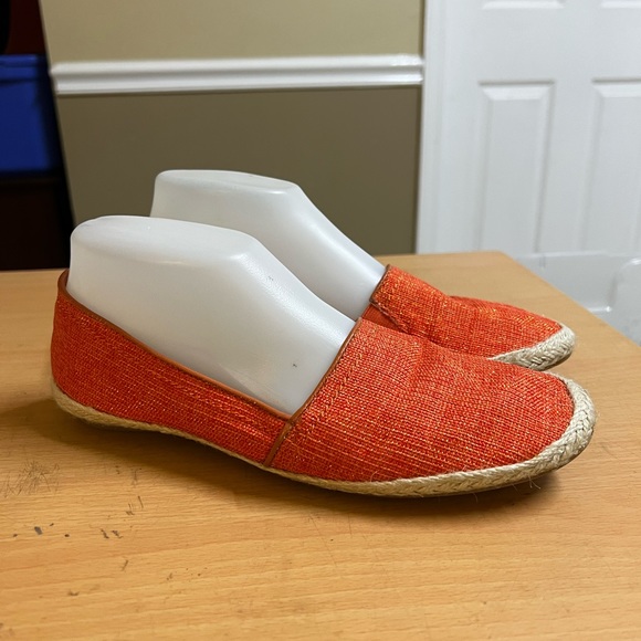 Kim Rogers Espadrilles Orange sz 8 - Picture 2 of 11